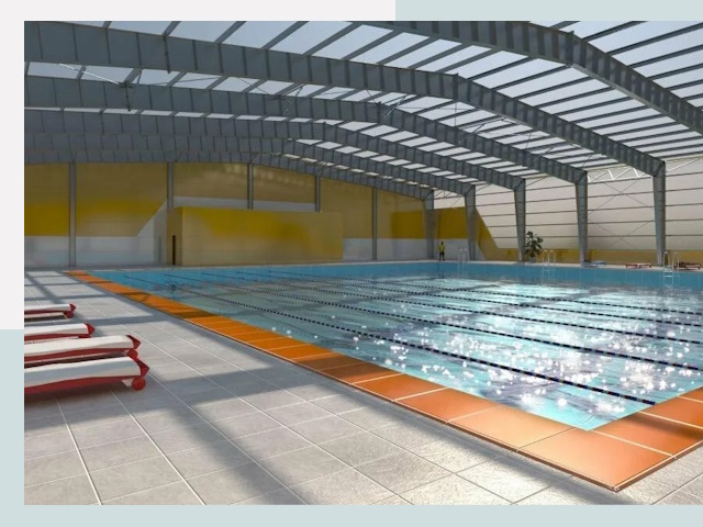 Строительство крытых бассейнов в Костомукше