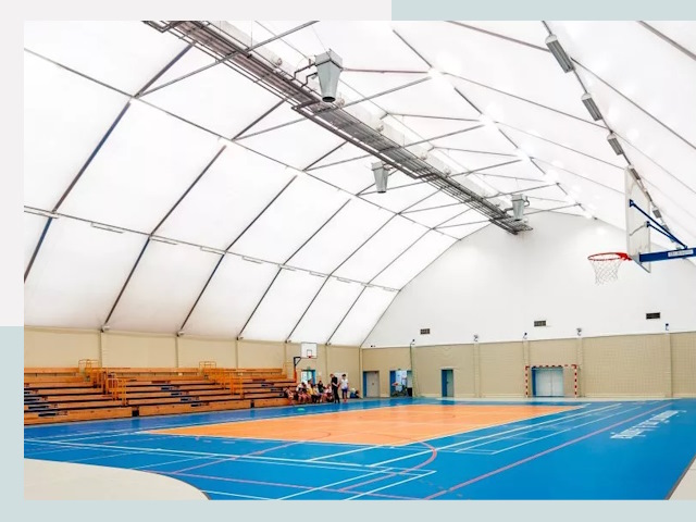 Строительство спортивных залов в Костомукше