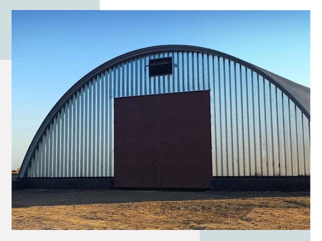 Арочные ангары в Костомукше