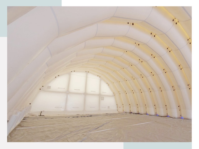 Пневмокаркасные ангары в Костомукше