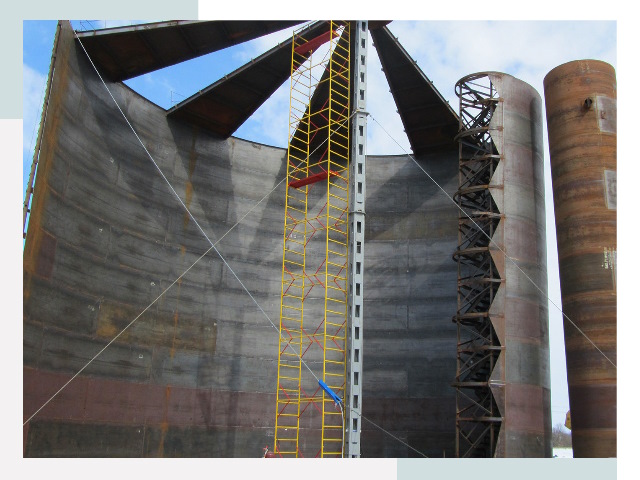 Строительство резервуаров в Костомукше