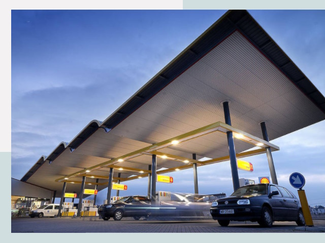 Навесы для АЗС в Костомукша от 612 руб. - Защита и комфорт