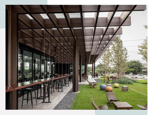 Летние веранды для кафе в Костомукше