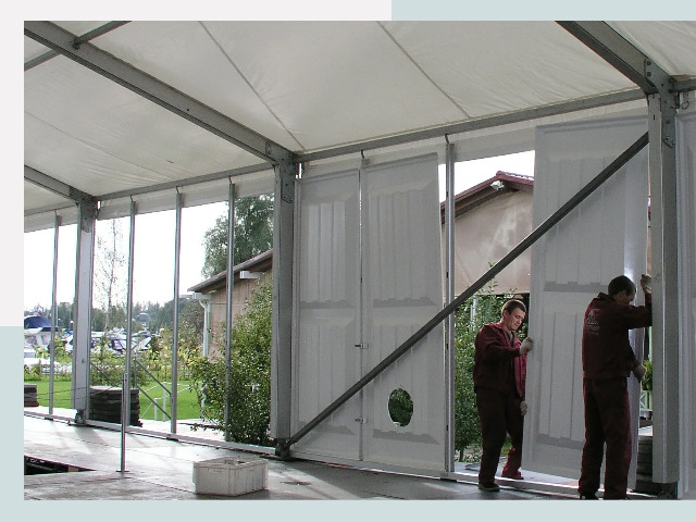 Быстро сборные шатры в Костомукша от 612 руб. за м²