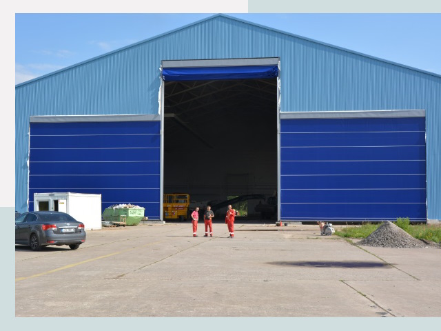 Ангарные ворота в Костомукша от СтальСтрой-Ктм по цене 612 руб.