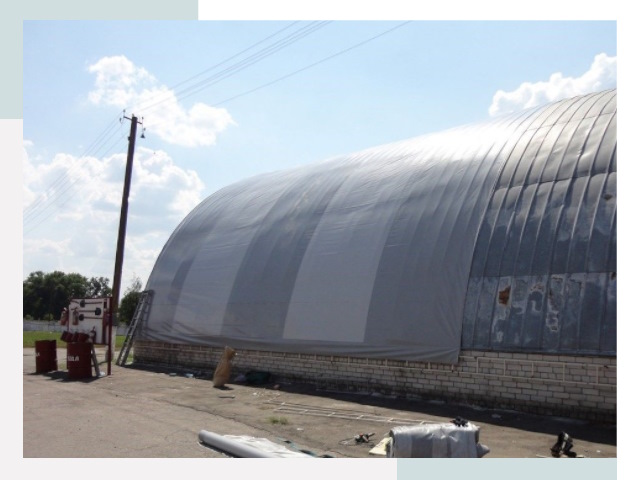 Ремонт ангаров в Костомукше