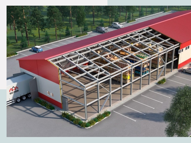 Проектирование ангаров в Костомукше от 612 руб.