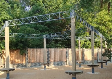 Терраса из металлоконструкций под ключ, проектирование, изготовление и монтаж от СтальСтрой-Ктм